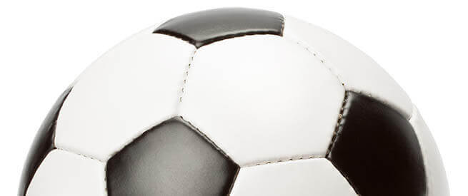top of soccer ball design element